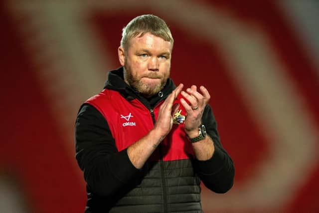 PLEASED: Doncaster Rovers' manager, Grant McCann. Picture: Bruce Rollinson