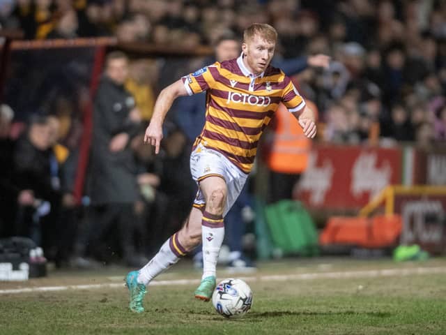 SELF-CRITICAL: Bradford City defender Brad Halliday says he is always looking for areas to improve