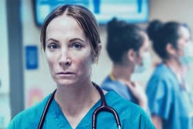Joanne Froggatt as NHS consultant Abbey Henderson in Breathtaking. Picture: ITV