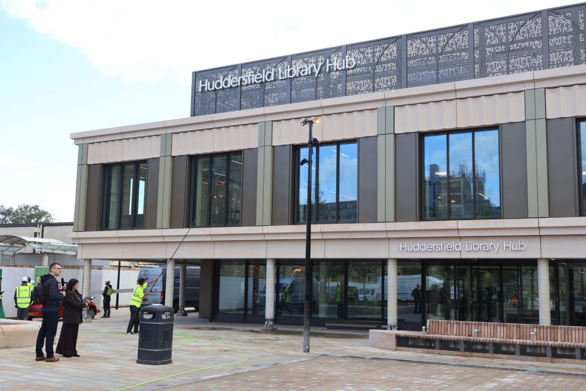Stunning new video shows hard work behind Huddersfield Library Hub