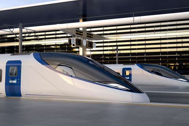 The government has scrapped the Birmingham to Manchester leg of the HS2 high-speed rail line. PIC: HS2/PA Wire