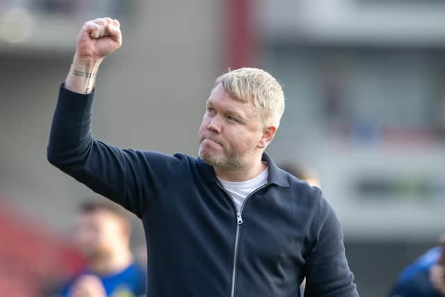 NO WORRIES: Doncaster Rovers' boss, Grant McCann Picture: Tony Johnson.