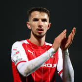 GOING NOWHERE: Paul Warne insists that Dan Barlaser is happy at Rotherham United. Picture: Julian Finney/Getty Images.