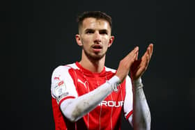GOING NOWHERE: Paul Warne insists that Dan Barlaser is happy at Rotherham United. Picture: Julian Finney/Getty Images.