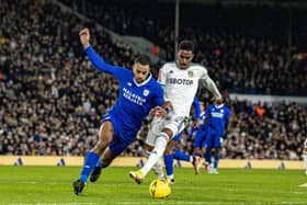 CUP WIN: Leeds United set up their first fourth-round tie since 2017 by beating Cardiff City after an Elland Road replay