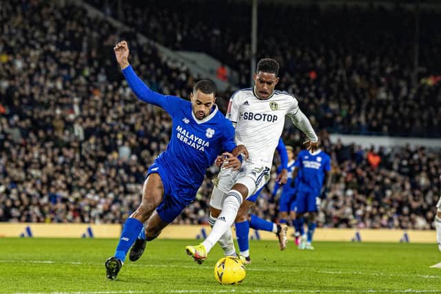 CUP WIN: Leeds United set up their first fourth-round tie since 2017 by beating Cardiff City after an Elland Road replay