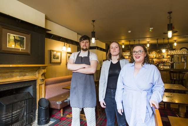 Head Chef Rowan Boon and co-owners Leanne Halewood and Keri Ivory-Connor.