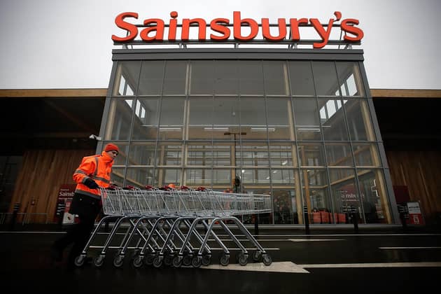 Sainsbury’s was the fastest growing traditional supermarket this month, with sales up 10.1 per cent over the 12 weeks to 29 October compared to last year.  Photo by Matthew Lloyd/Matthew Lloyd/getty Images for Sainsbury's.