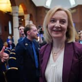 Former Prime Minister Liz Truss following the launch of the Popular Conservatism movement. PIC: Victoria Jones/PA Wire