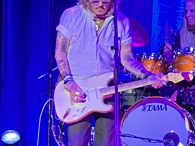 People took to social media to share their shock at Johnny Depp's Yorkshire arrival