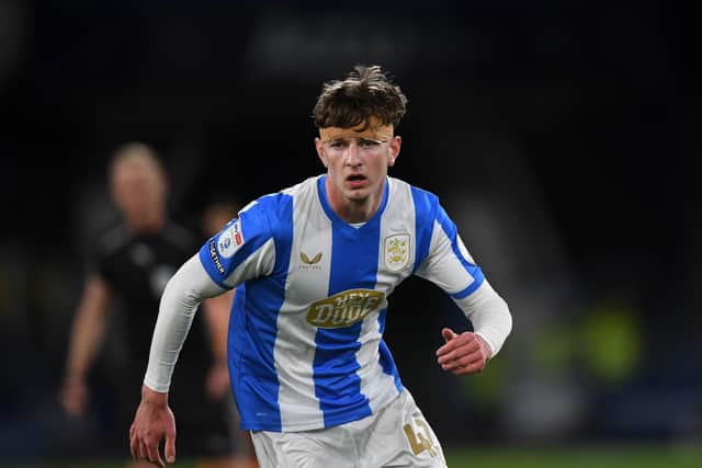 Huddersfield Town striker George Sebine, who has joined Rotherham United on loan. Picture: Jonathan Gawthorpe