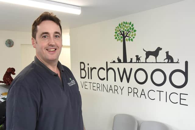 Michael Gilbertson owned his own veterinary practice near York