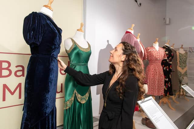 The Art of Making Historical Fashion a new exhibition at the Bankfield Museum, Halifax. (Pic credit: Bruce Rollinson)