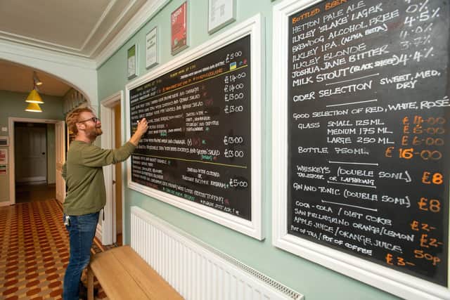 The hostel is licensed and has developed a reputation for its food, all locally sourced