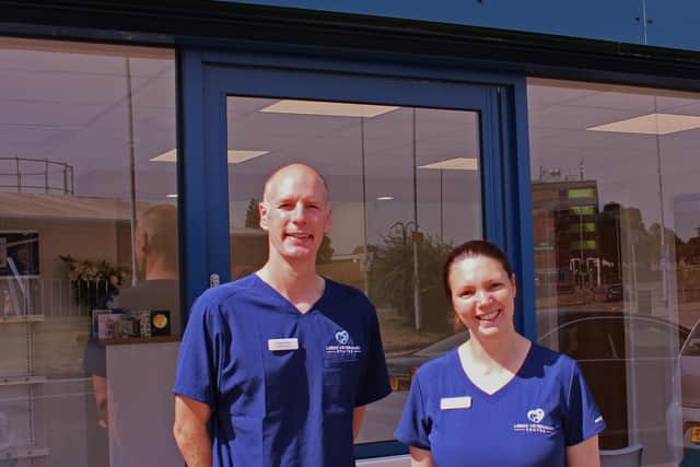 Business partners James Wood and Katherine Claxton, both vets, collectively have more than three decades’ worth of experience looking after household pets of all shapes and sizes.
