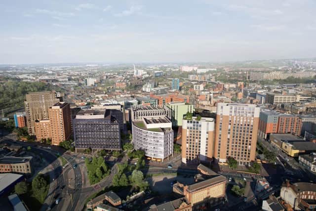 Work is progressing on the £300m West Bar development in Sheffield