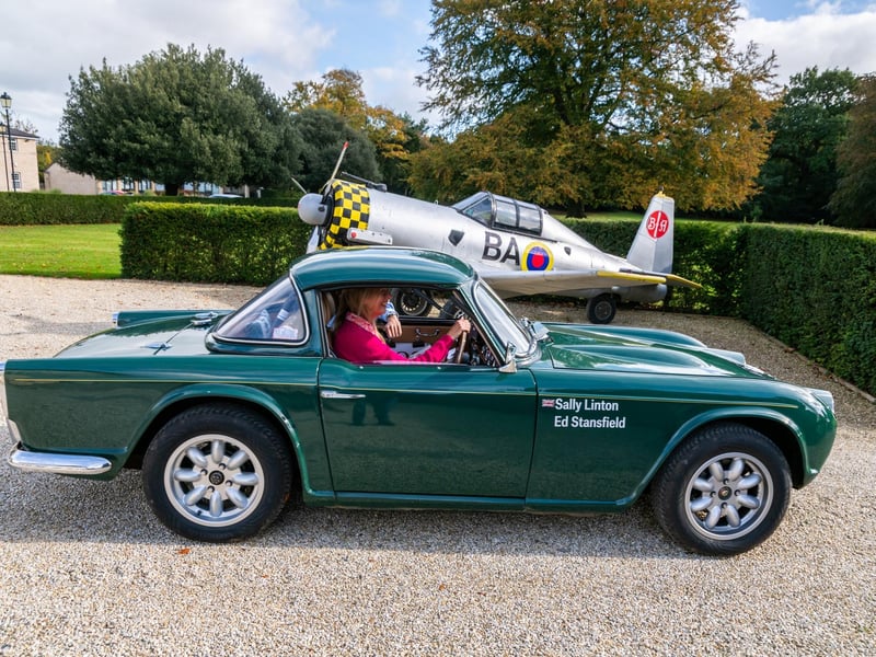 Pictured Drivers arrving at Bowcliffe Hall near Bramham.