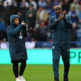 Huddersfield Town manager Darren Moore applauds the fans following the recent Sky Bet Championship match against Ipswich Town at John Smith's Stadium: Picture: Tim Markland/PA Wire.