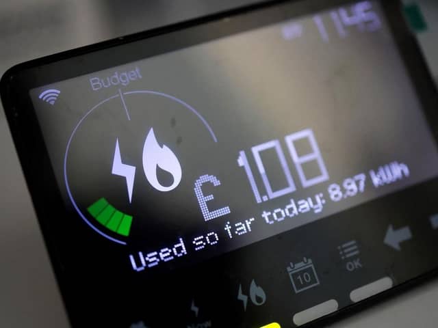 A smart energy meter. (Photo by Tolga Akmen / AFP via Getty Images)