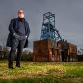 Ex-miner David Nixon at Barnsley Main Colliery