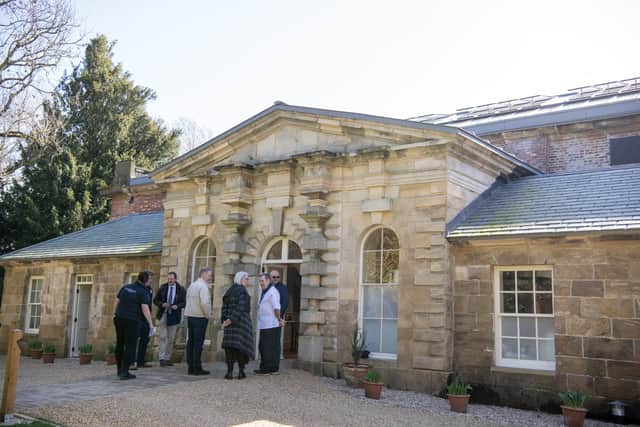 The restored Camellia House at  Wentworth Woodhouse   photographed by Tony Johnson for The Yorkshire Post.  22nd March 2024