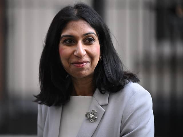 Home Secretary Suella Braverman has come under criticism for her handling of the migrant crisis. PIC: Leon Neal/Getty Images