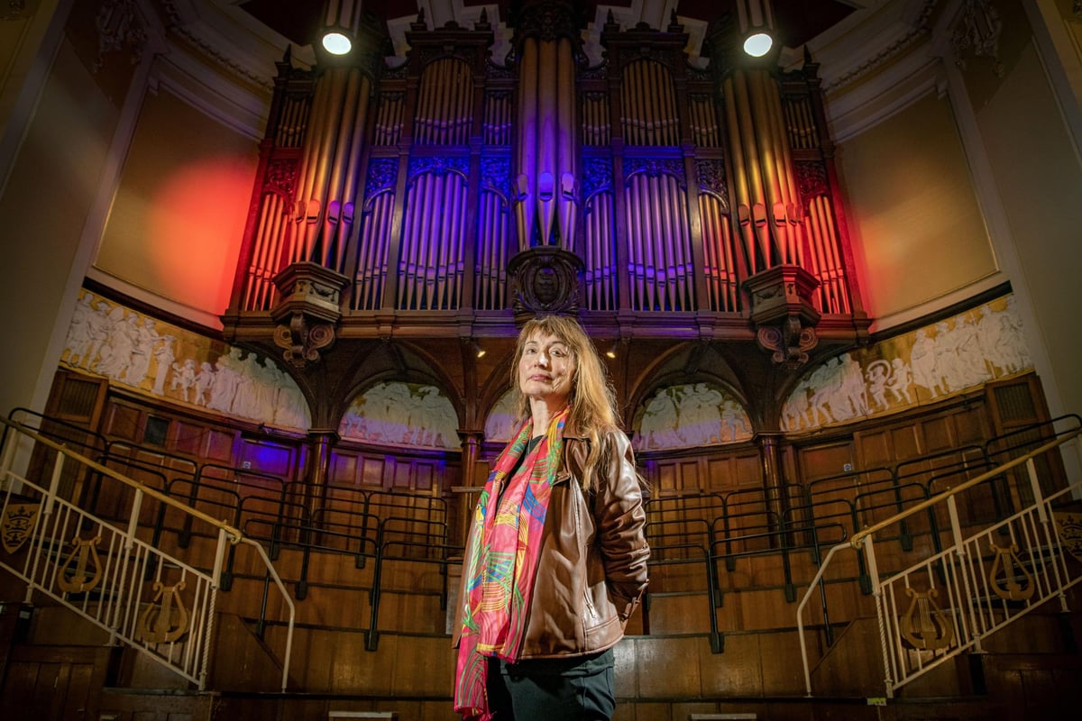 "This instrument is the Voice of Hull,” says Dr Carol Williams new Hull City organist
