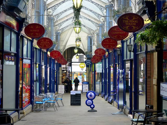Dewsbury Arcade in 2013, three years before closure