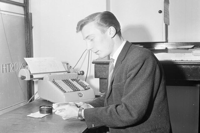 Liberton banker Robert Swan in Deptember 1964.
