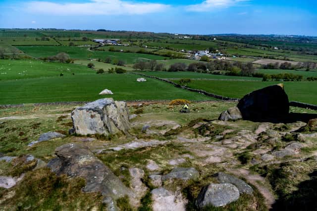 Jan Thornton loves the view across the Lower Wharfe Valley to Almscliffe Crag