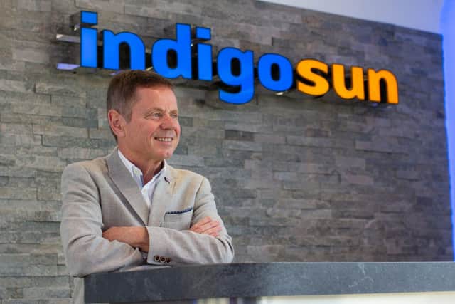 Frank Taylor, the founder and chief executive of Indigo Sun.