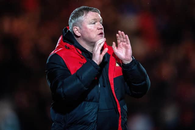 STOPPAGE-TIME GRIPE: Doncaster Rovers manager Grant McCann was relieved to see the Football League scale back their initiative
