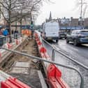 New cycle lane installed in Headingley. PIC: Tony Johnson
