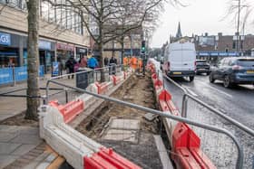 New cycle lane installed in Headingley. PIC: Tony Johnson