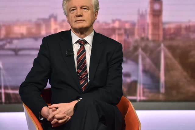BBC photo of Conservative MP David Davis on the Andrew Marr show. He told the Commons: “When is the Government going to review IR35 and, ideally, abolish it?” (Photo by PA and Jeff Overs/BBC)