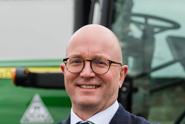 Richard Simpson, commercial director of Ripon Farm Services. Image by Rachael Fawcett Photography.