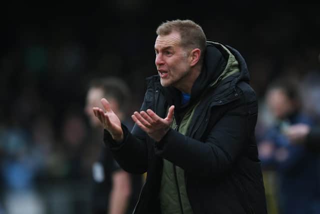Harrogate Town manager Simon Weaver has been at the helm since May 2009. Picture: Jonathan Gawthorpe