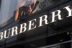 Fashion giant Burberry slashed its profit guidance for the year after sales slowed more sharply in December. (Photo by Anna Gowthorpe/PA Wire)