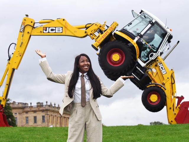 Chatsworth County Fair president Angelica Bell with The JC Balls Dancing Diggers 4th September 2026