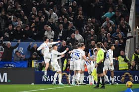 Leeds United saw off table-toppers Leicester City. Image: Michael Regan/Getty Images