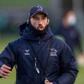 Doncaster Knights' head coach, Steve Boden. Picture: Bruce Rollinson