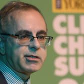Asif Husain-Naviatti of the Yorkshire and Humber Climate Commission hosted the Yorkshire Post Climate Change Summit. Picture: Allan McKenzie