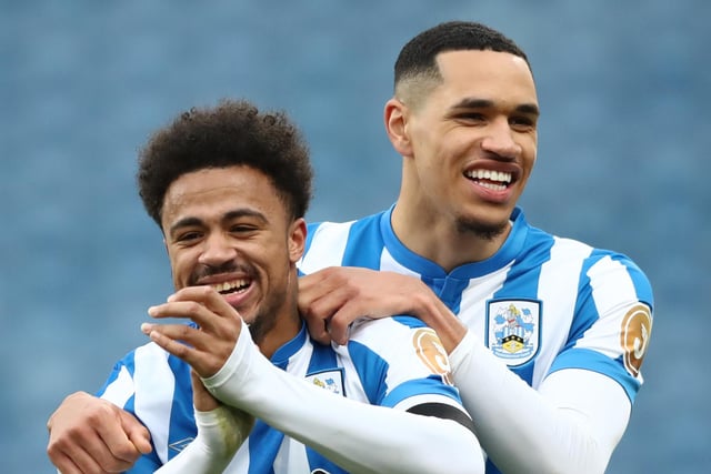 Russell, right, has struggled for game time following his move from Chelsea in the summer and has made only three Terriers appearances this term. Picture: Jan Kruger/Getty Images