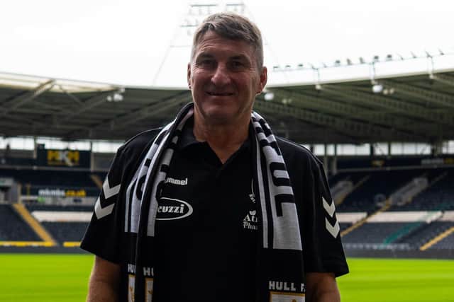 Tony Smith met the press for the first time as Hull FC head coach on Monday. (Picture: Hull FC)