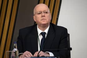 File photo dated 08/12/20 of Peter Murrell, the former Chief Executive of the Scottish National Party, who is understood to have been arrested by Police Scotland over a investigation into the party's finances. (Photo credit: Andy Buchanan/PA Wire)