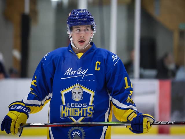 SAM AGAIN PLEASE: Leeds Knights' captain Kieran Brown is determined to lead his team to a second straight season of success. Picture: Knights Media/Stephen Cunningham
