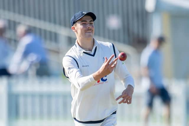 CONFIDENT: Yorkshire's James Wharton fields is currently playing Australian grade cricket in Perth with Wanneroo. Picture by Allan McKenzie/SWpix.com