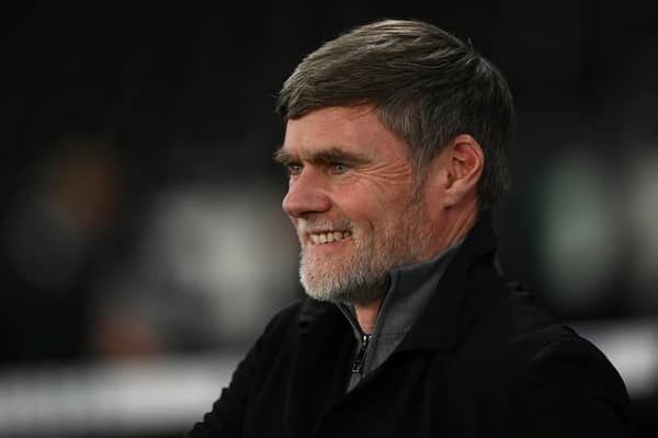 Bradford City boss Graham Alexander has held talks with new head of football operations David Sharpe. Image: Gareth Copley/Getty Images