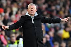 ANGRY: Sheffield United manager Chris Wilder,