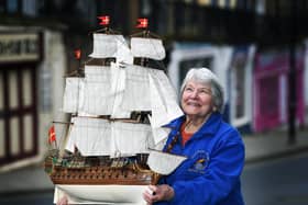 A new exhibition at the Scarborough Maritime Heritage Centre entitled 'Women at Sea'Pictured Lindy Rowley, who started the museum 20 years ago.Picture Jonathan Gawthorpe